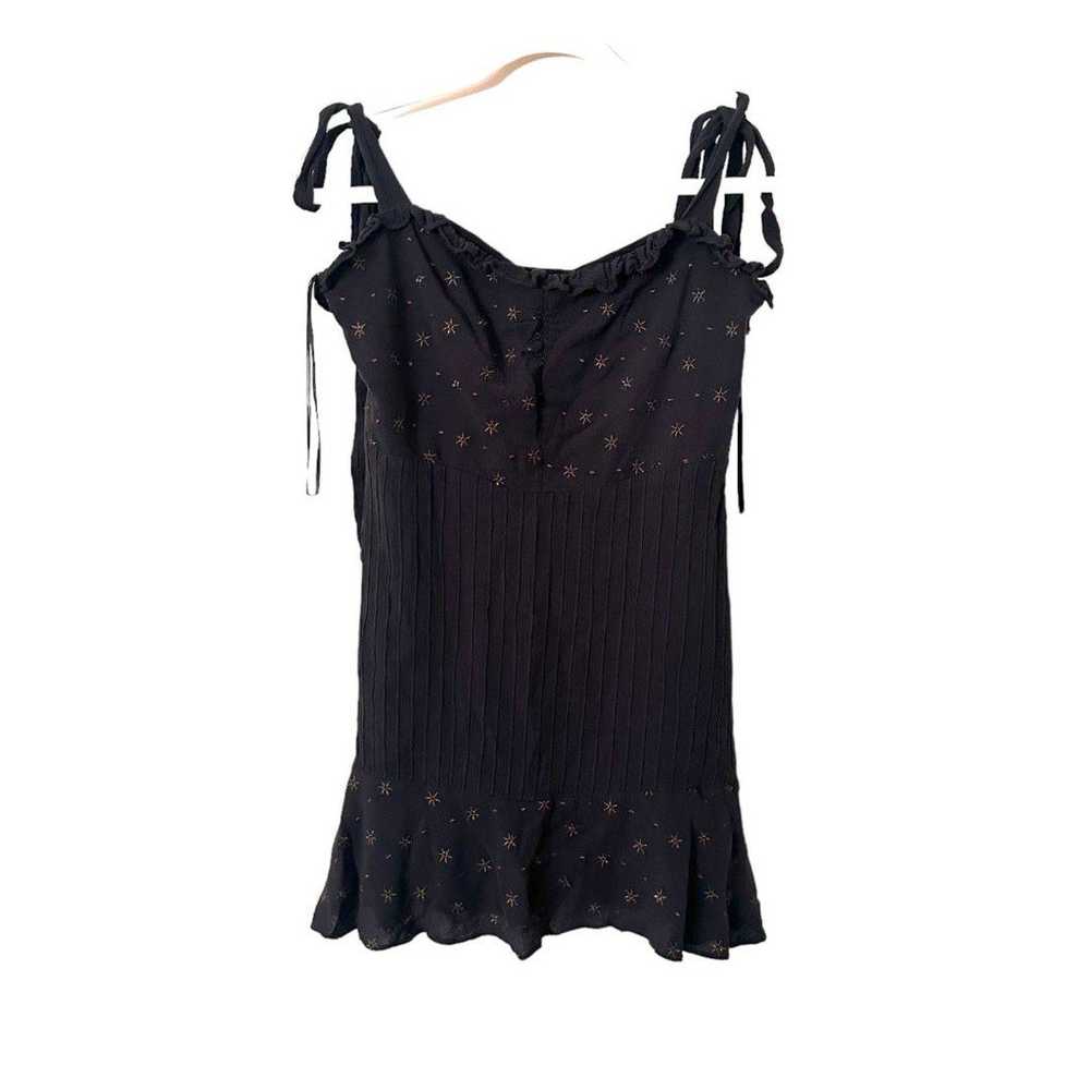 STEVIE MAY Celeste Star Embroidered Mini Dress Sz… - image 2