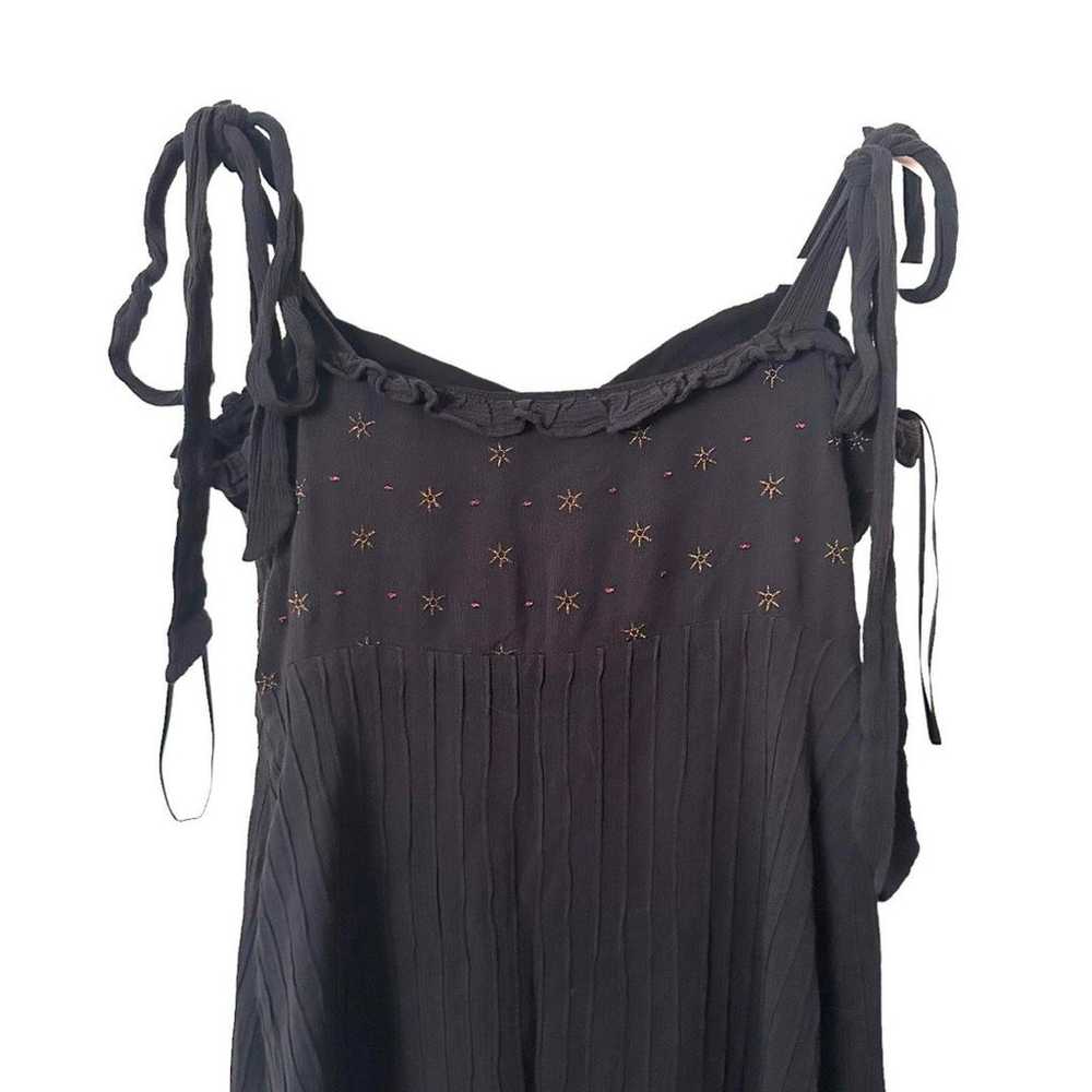 STEVIE MAY Celeste Star Embroidered Mini Dress Sz… - image 3