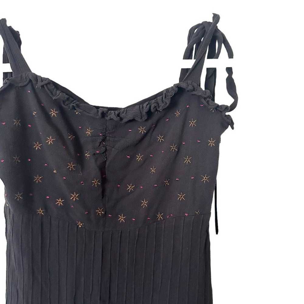 STEVIE MAY Celeste Star Embroidered Mini Dress Sz… - image 5