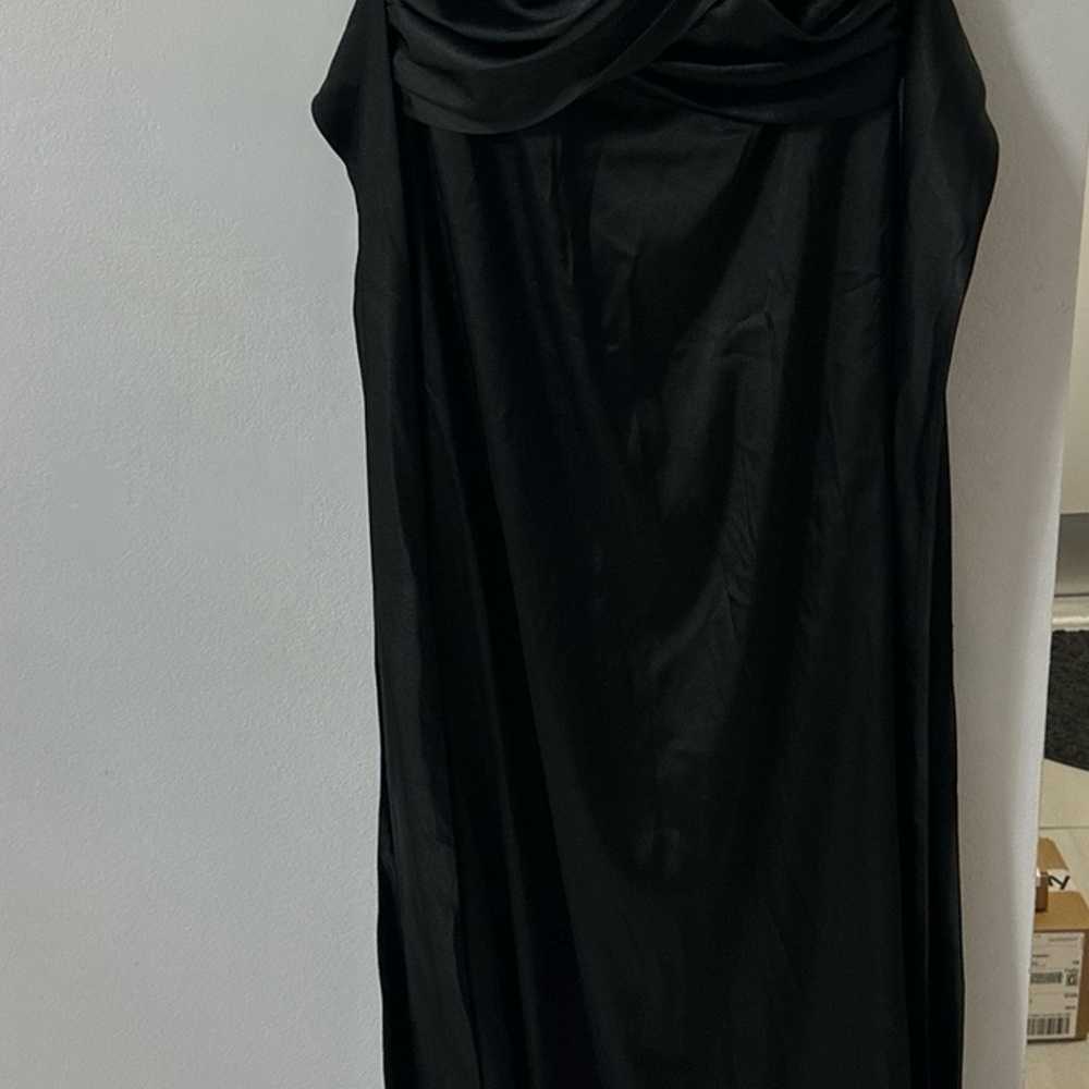 Dessy collection Black satin dress - image 1