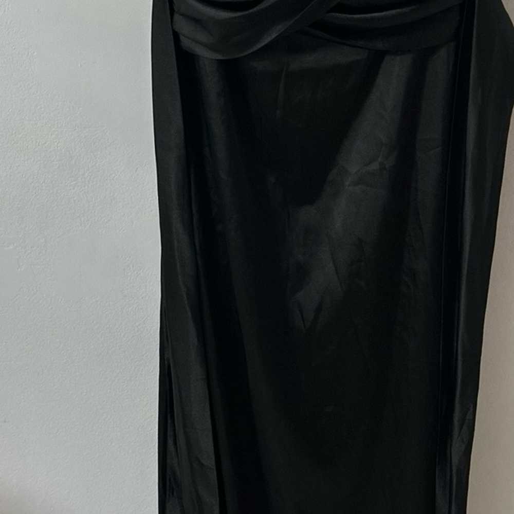 Dessy collection Black satin dress - image 2