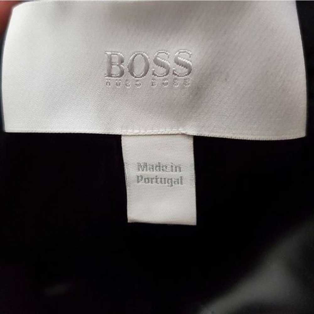 Boss Hugo Boss Black Checkered Window Pane Embroi… - image 4