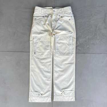 Diesel Diesel 2000's Cream Cargo Trousers. - image 1