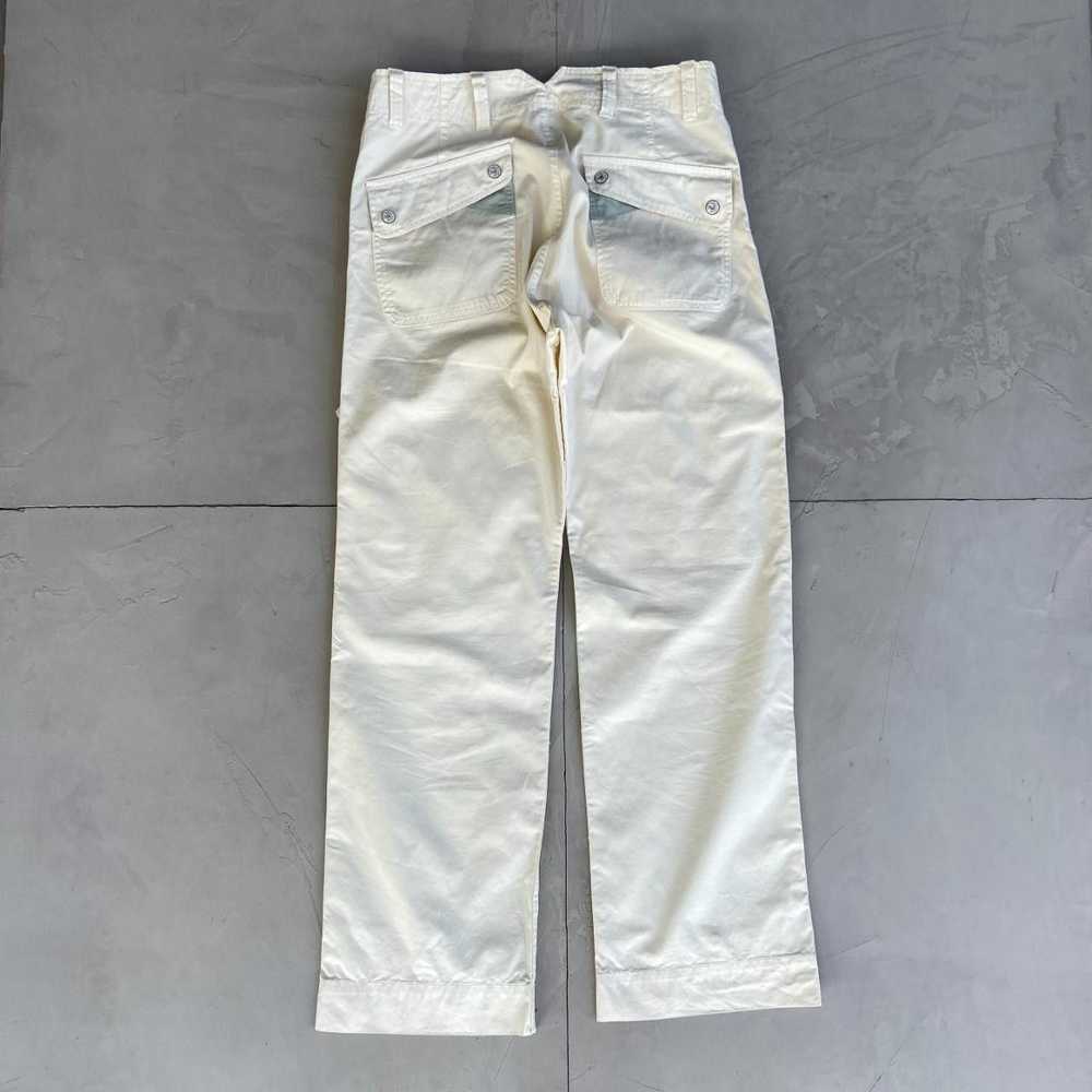 Diesel Diesel 2000's Cream Cargo Trousers. - image 3