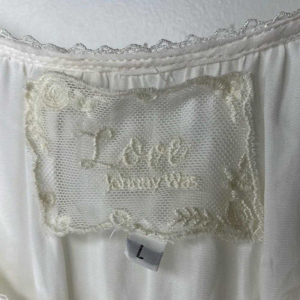 Johnny Was Love Embroidered Lace Cream Boho Trape… - image 2