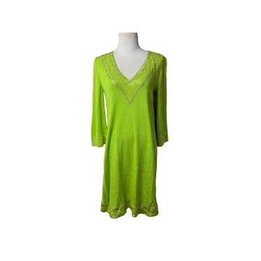 The St. John lime knit dress in size 6 - image 1