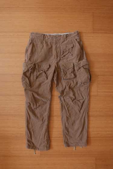 Engineered Garments FA Cargo Pants in Brown Cordur