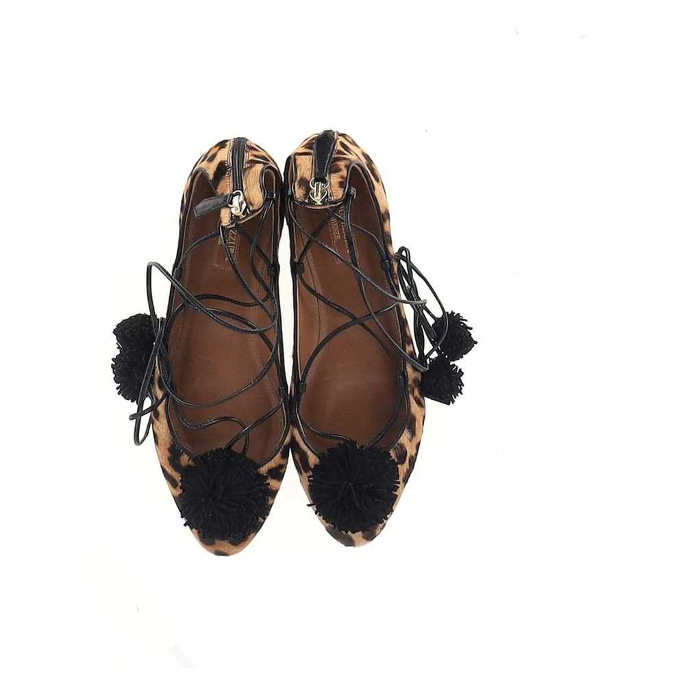 Aquazzura Leather ballet flats - image 11