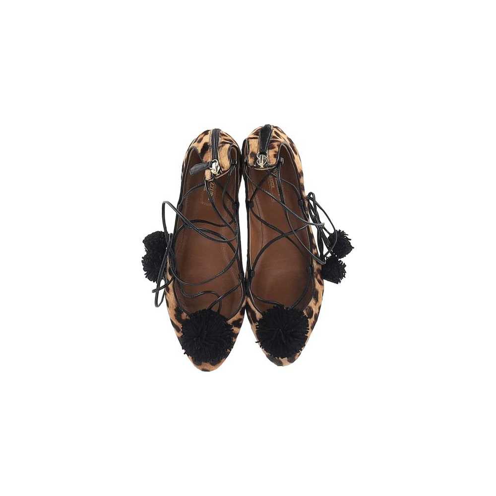 Aquazzura Leather ballet flats - image 5