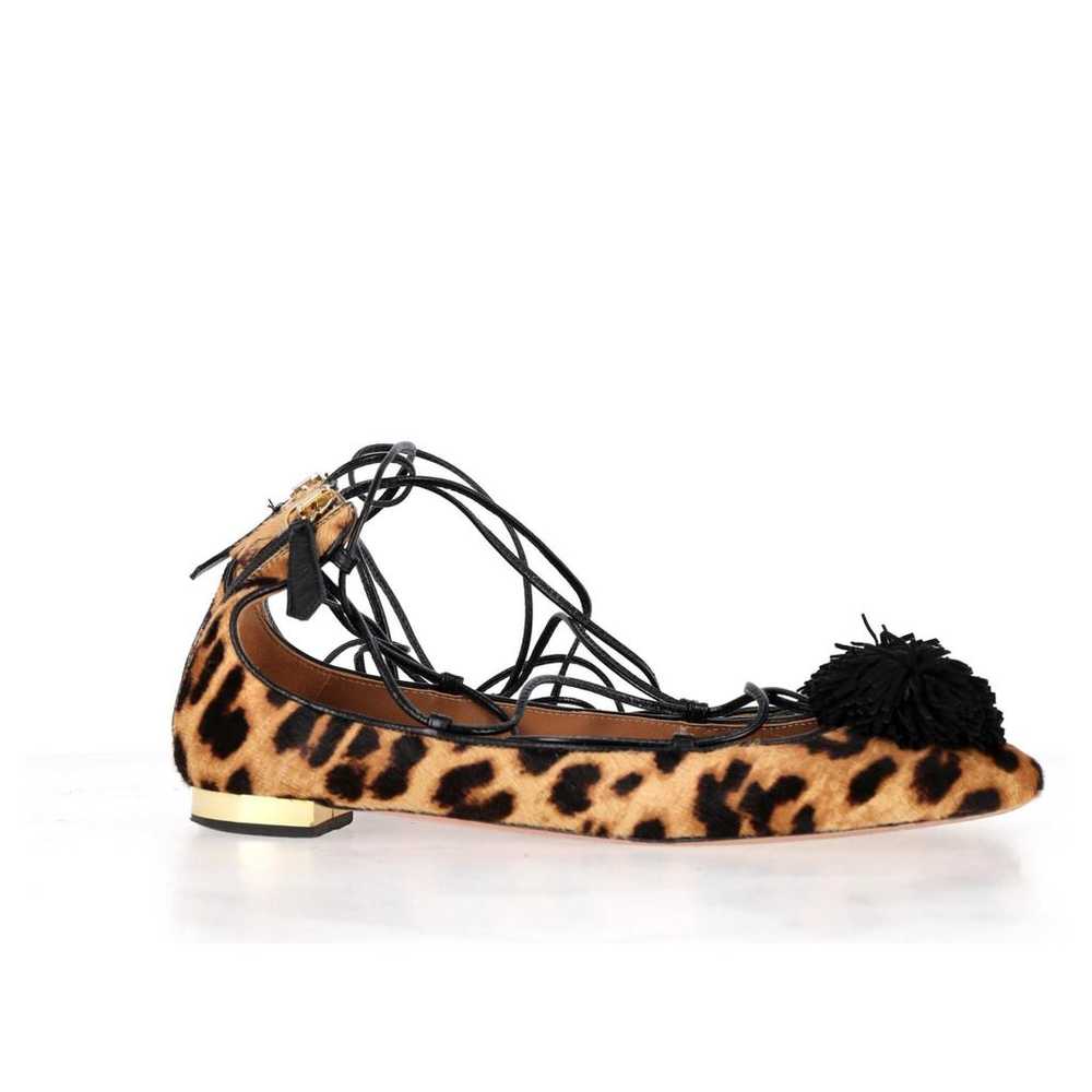 Aquazzura Leather ballet flats - image 7