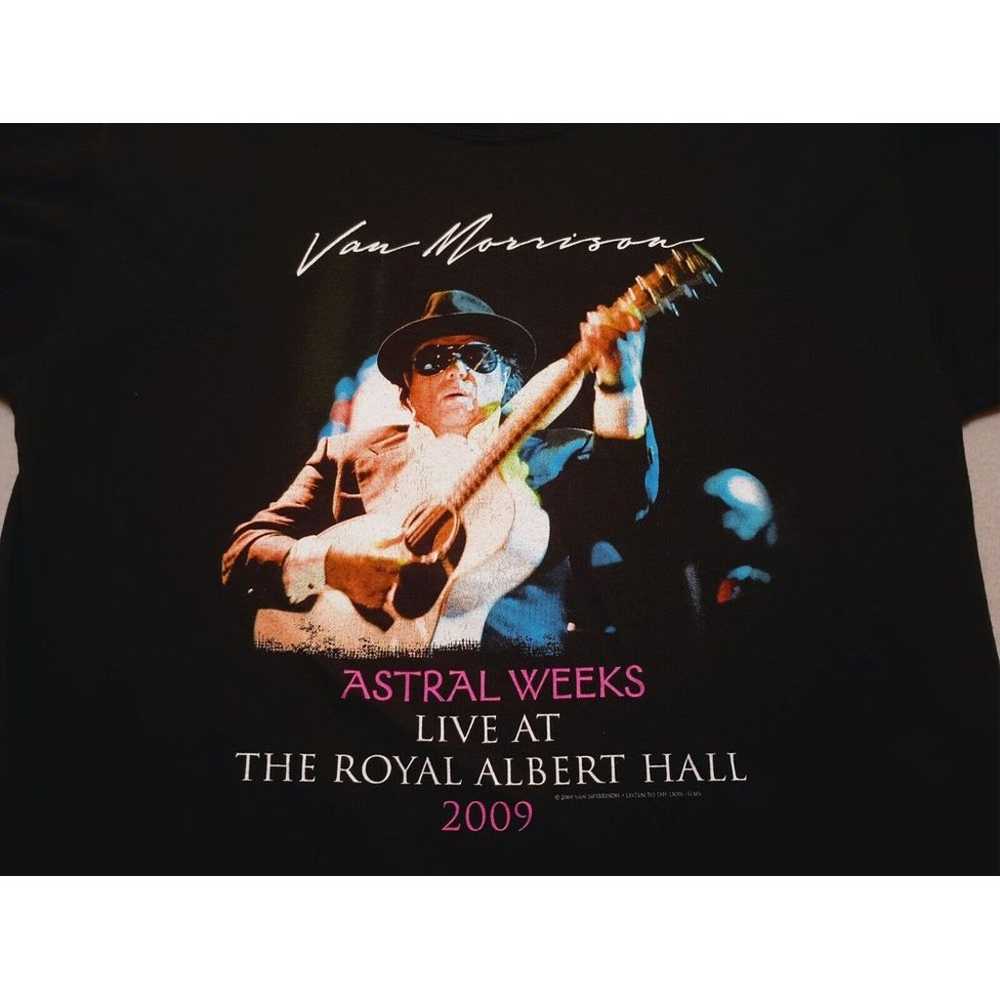 Van Morrison 2009 Astral Weeks Tour T-Shirt Large… - image 1