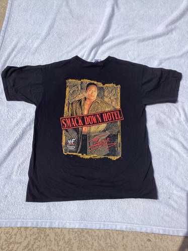 Vintage × Wwe × Wwf Vtg WWF/WWE The Rock SmackDown