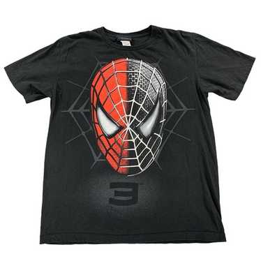 【映画】SPIDER MAN 3 2007年製　黒　オフィシャル　Tシャツ XL Rare Vintage 2007 Spider-Man 3 Movie Promo Tee T Shirt XL