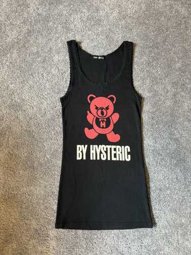 Hysteric Glamour Bear Graphic Ribbed Camisole on sale Tank Top