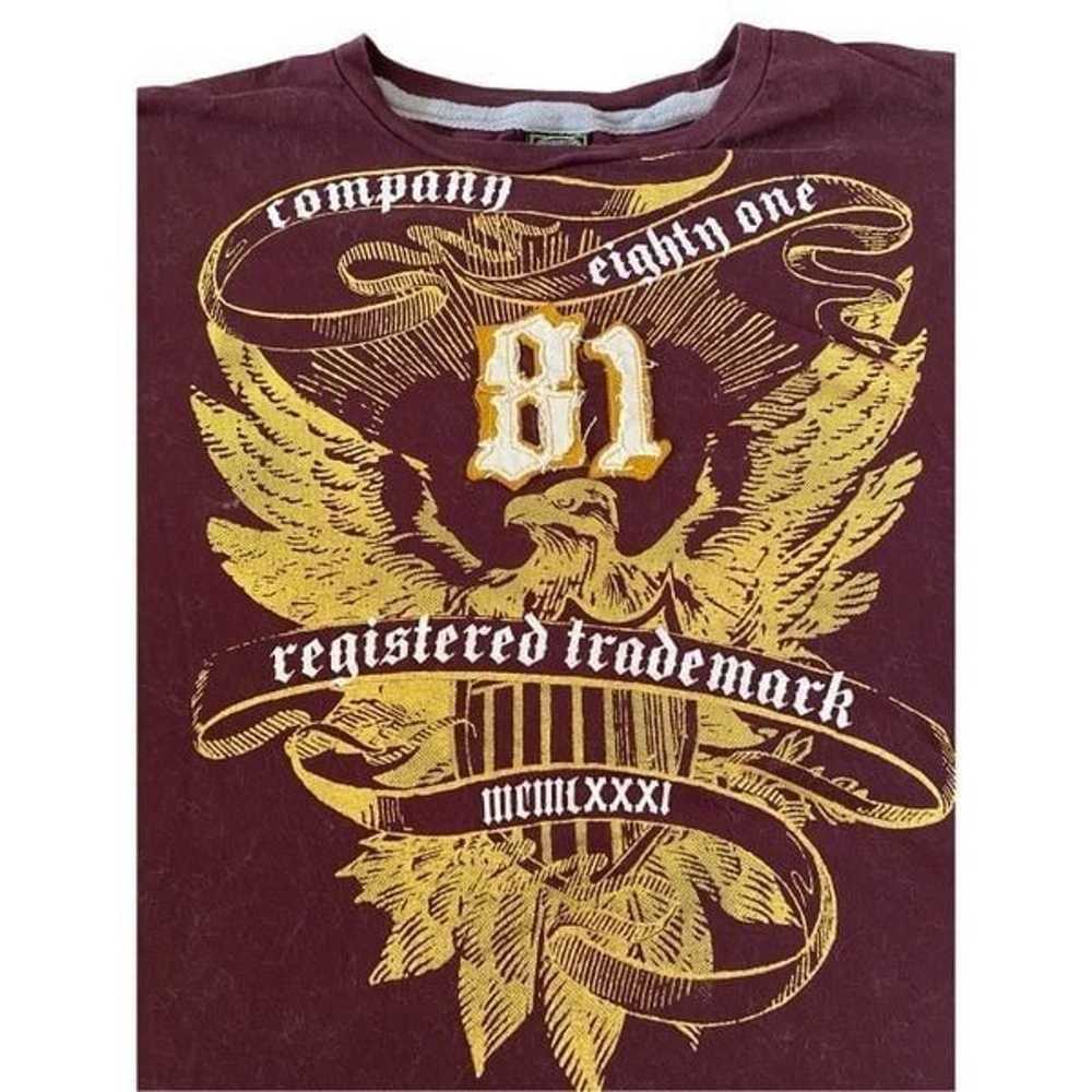 Company 81 Embroidered Mens T Shirt Casual Lounge… - image 2