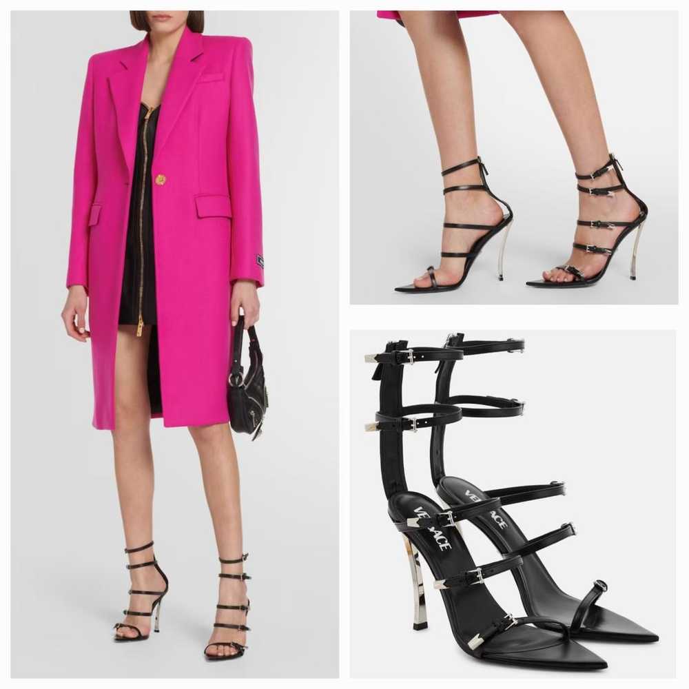 Versace Leather heels - image 9