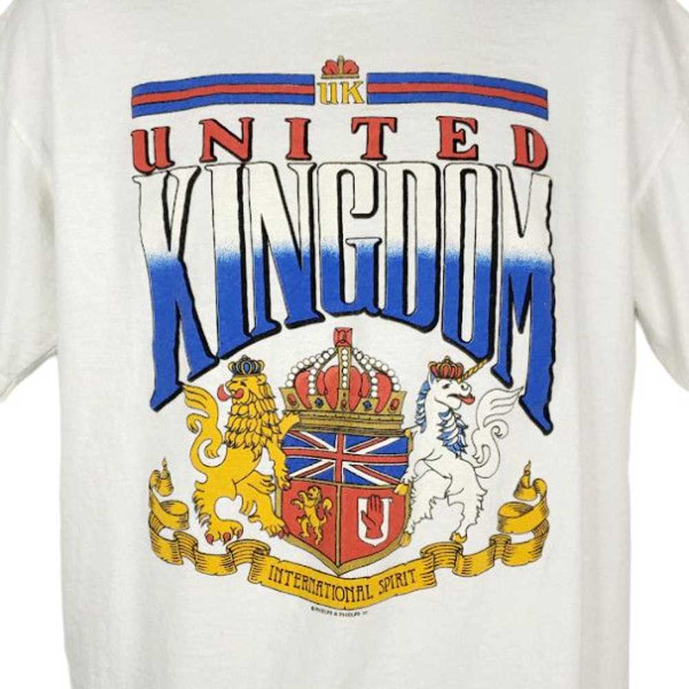 Espirit Vintage United Kingdom T Shirt Mens Size … - image 2