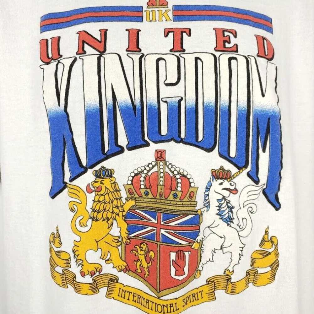 Espirit Vintage United Kingdom T Shirt Mens Size … - image 3
