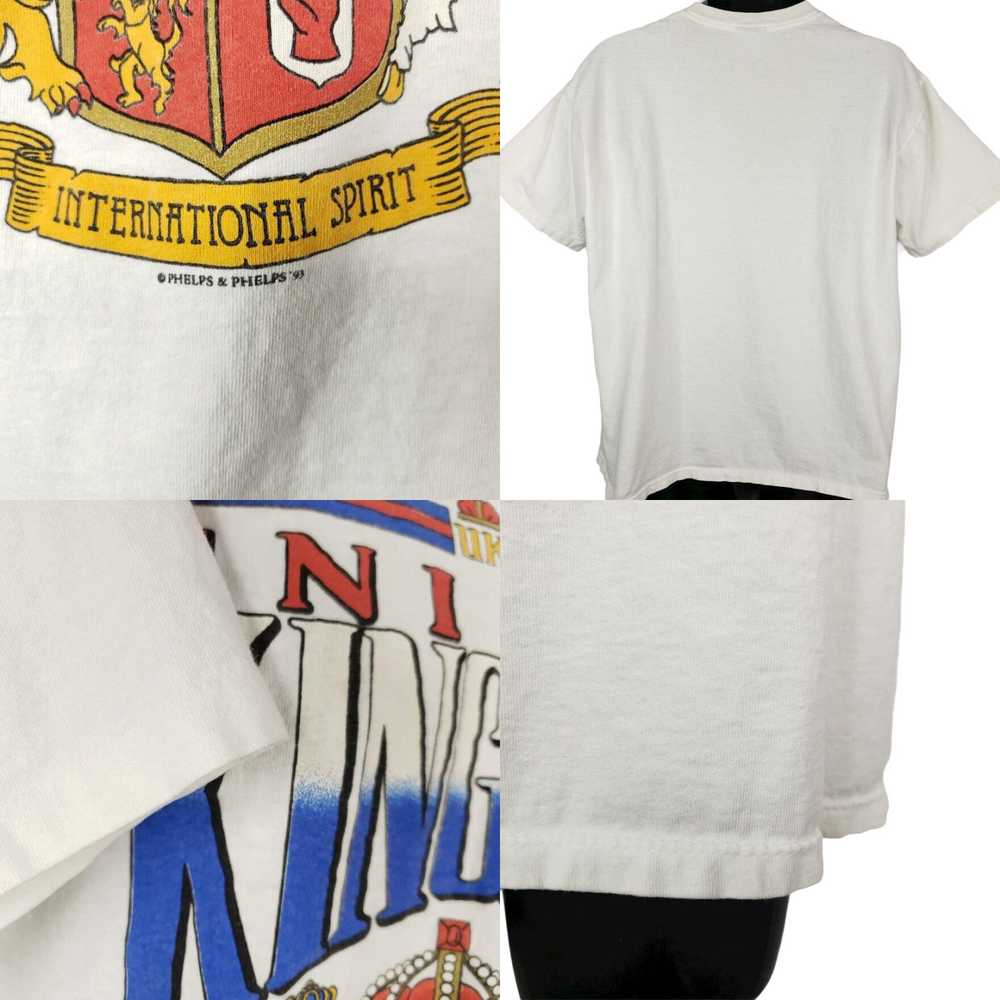 Espirit Vintage United Kingdom T Shirt Mens Size … - image 4