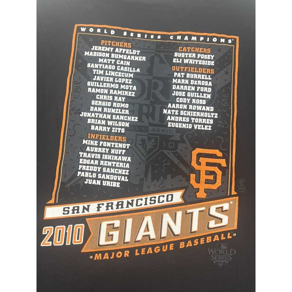 Majestic San Francisco Giants 2010 World Series C… - image 7