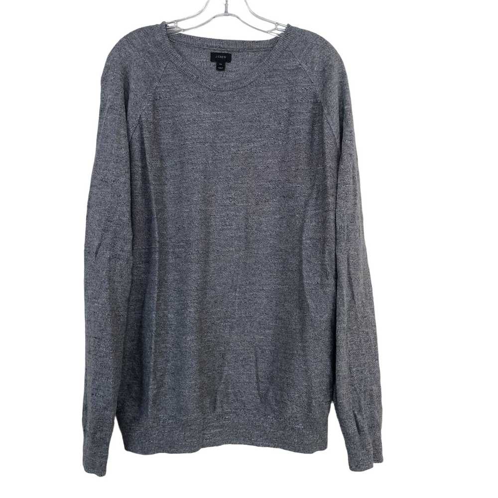 J.Crew J. Crew Gray Crewneck Sweater Sz XL - image 1