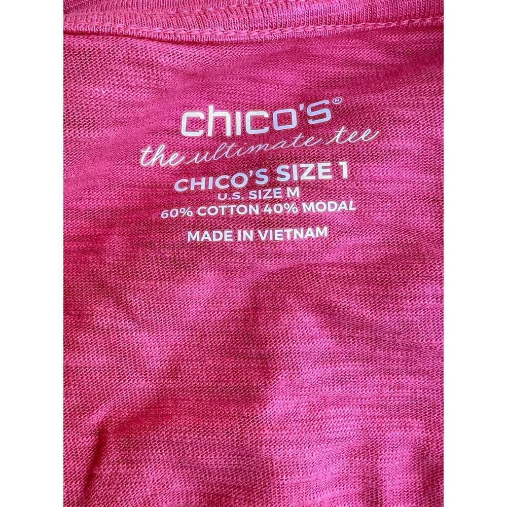 Chicos GUC Chico’s Pink Top Size 1 - image 6