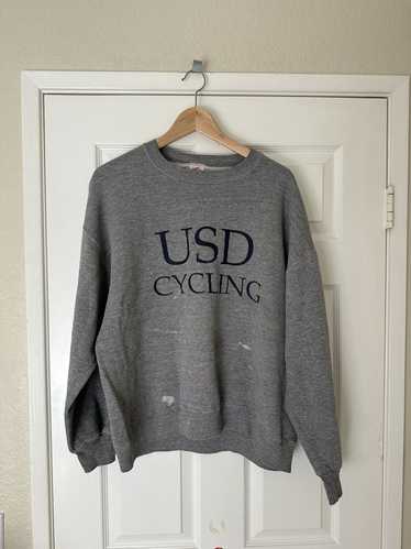 Jerzees × Vintage Grey Vintage USD Cycling Sweatsh