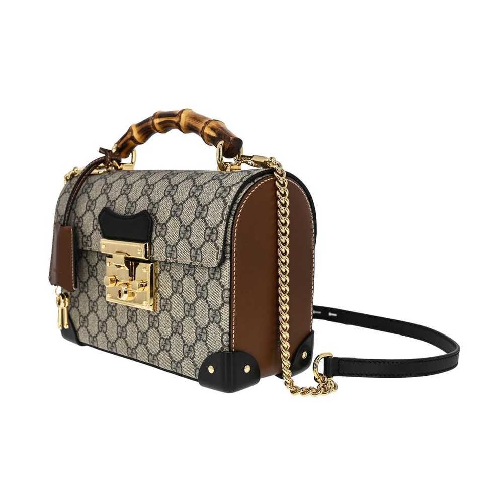 Gucci Padlock cloth handbag - image 2