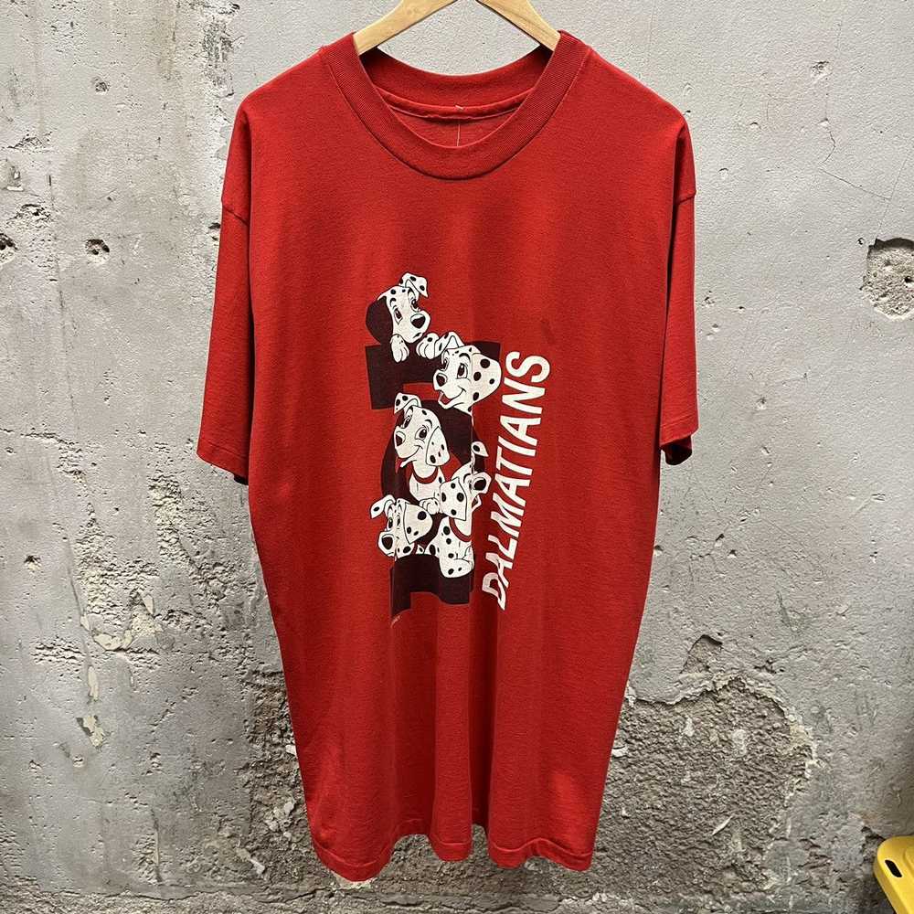 Disney Disney Vintage 101 Dalmatians Red Oversize… - image 1