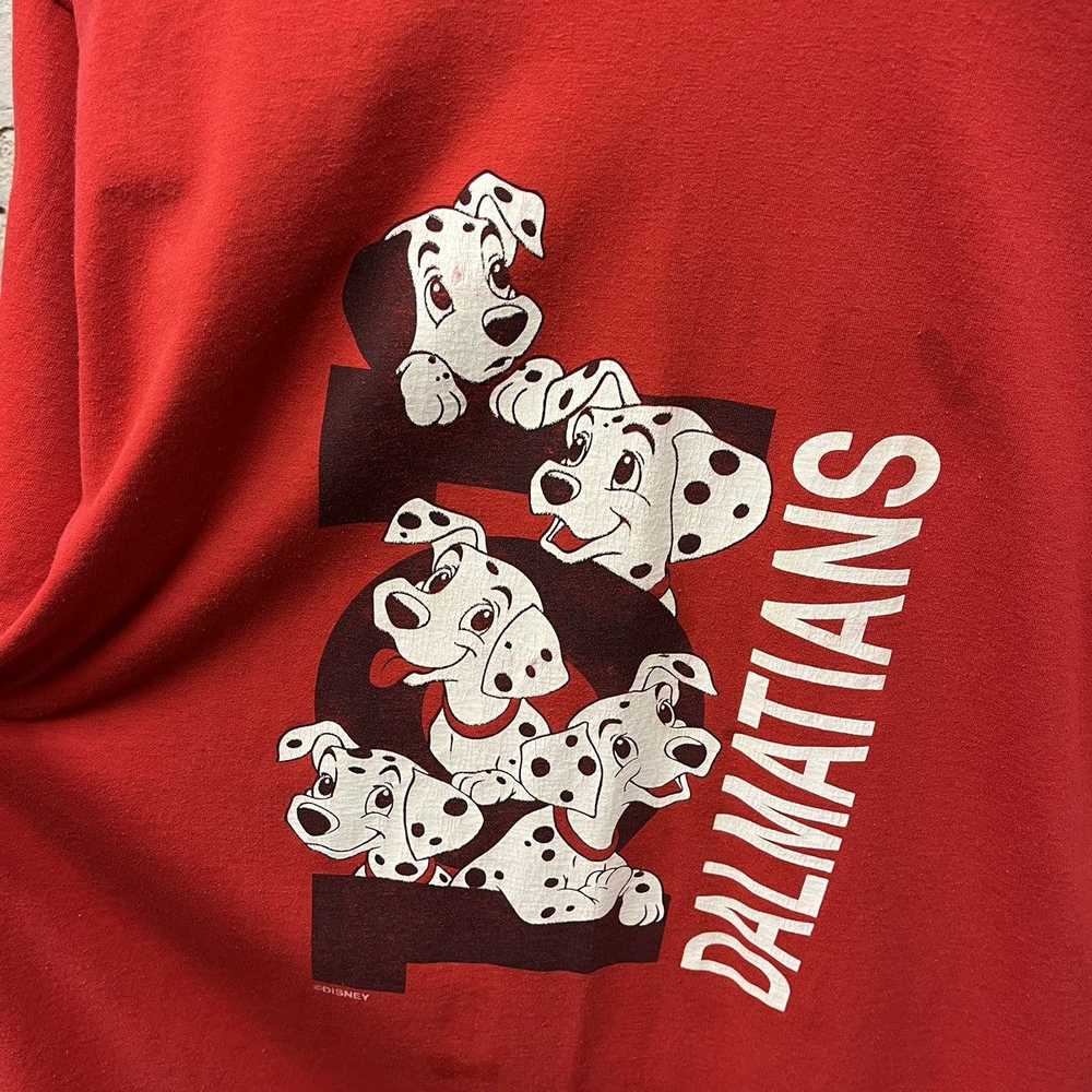 Disney Disney Vintage 101 Dalmatians Red Oversize… - image 2