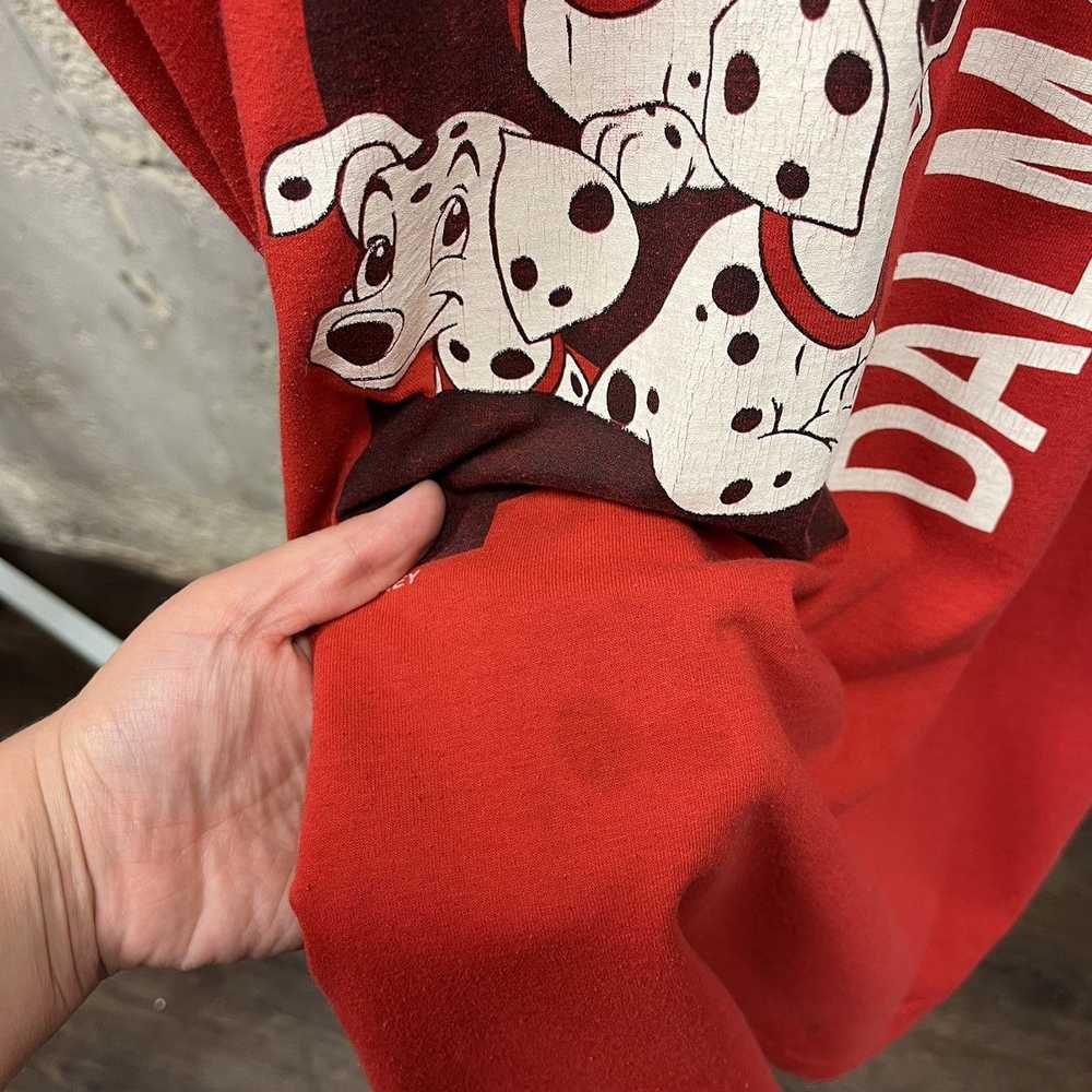 Disney Disney Vintage 101 Dalmatians Red Oversize… - image 7