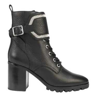 Paige Leather biker boots