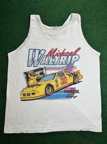 NASCAR × Vintage Vtg 90s Michael Waltrip Pennzoil 