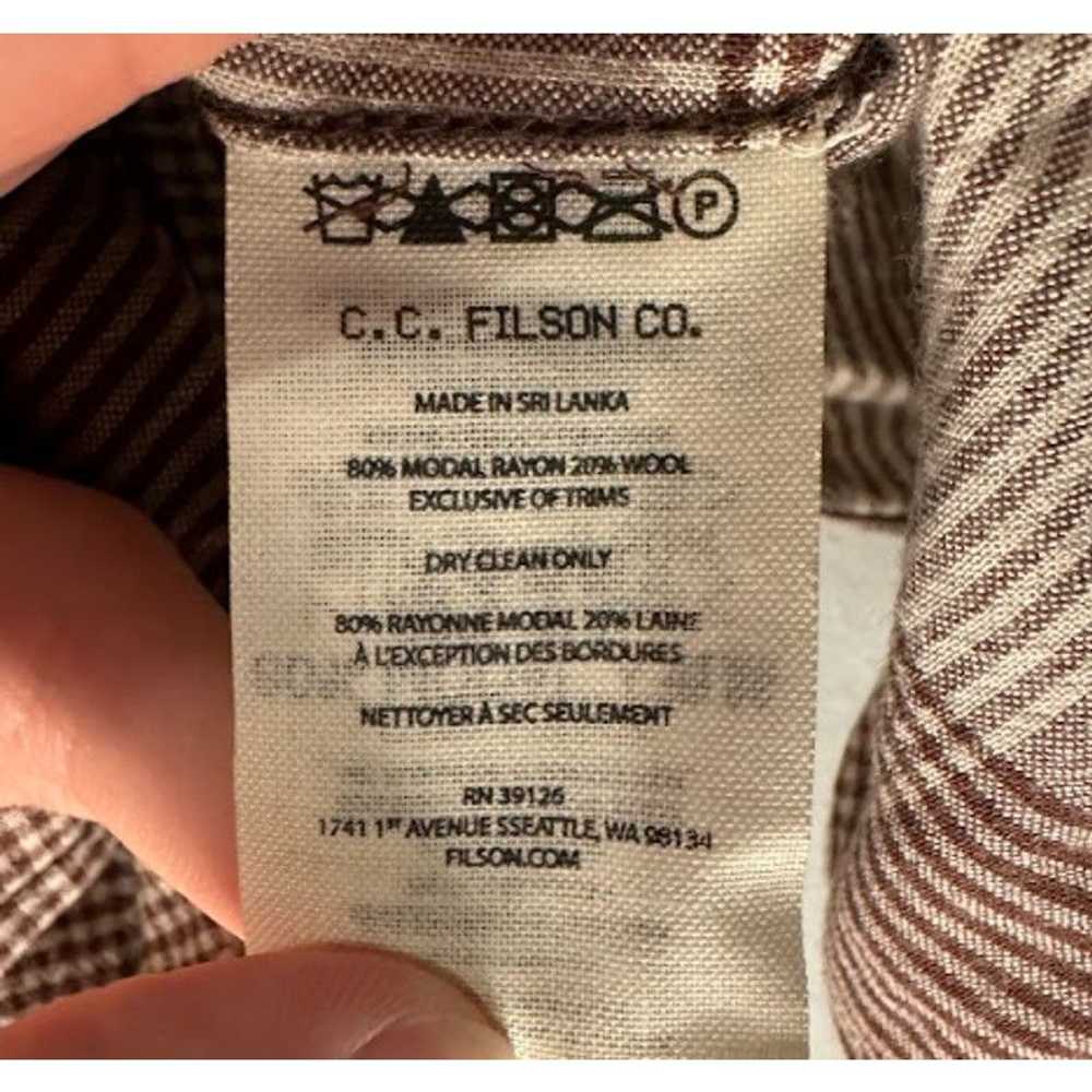 Filson Filson Plaid Button Up Pioneer Shirt Drift… - image 5
