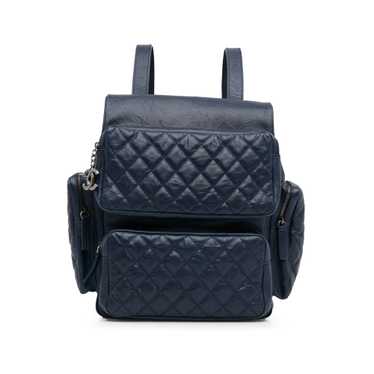 Blue Chanel Airlines Casual Rock Backpack