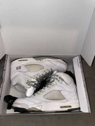 Jordan Brand × Nike Air Jordan 5 White Metallic 10
