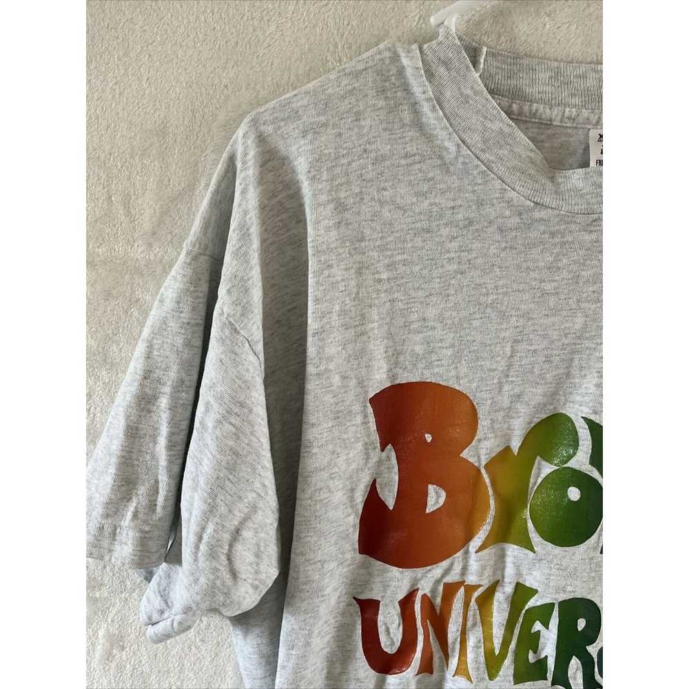 Vintage Brown University Single Stitch T Shirt Si… - image 8