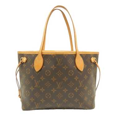 Louis Vuitton Neverfull leather handbag - image 1