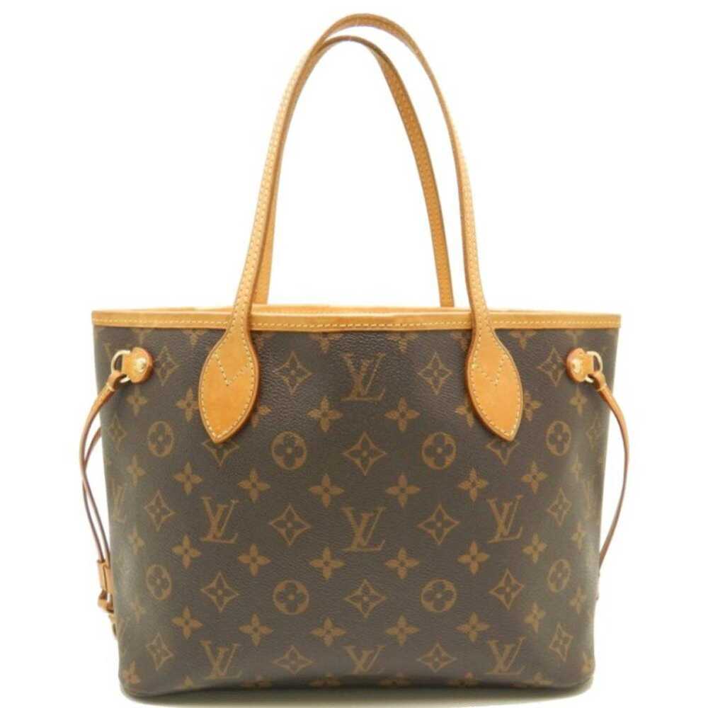 Louis Vuitton Neverfull leather handbag - image 2