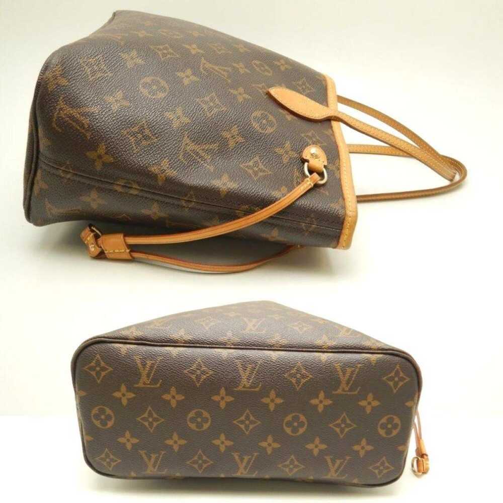 Louis Vuitton Neverfull leather handbag - image 3