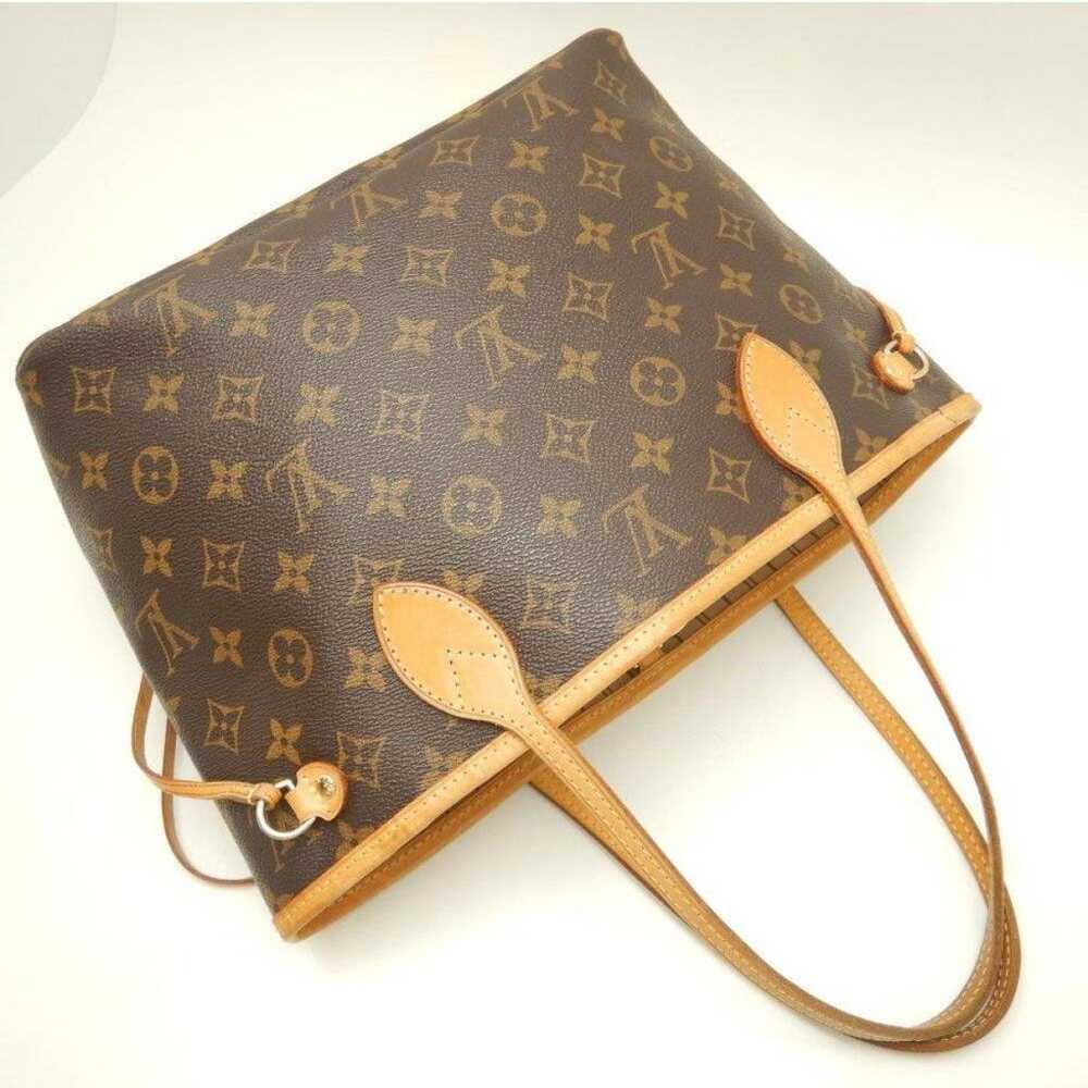 Louis Vuitton Neverfull leather handbag - image 4