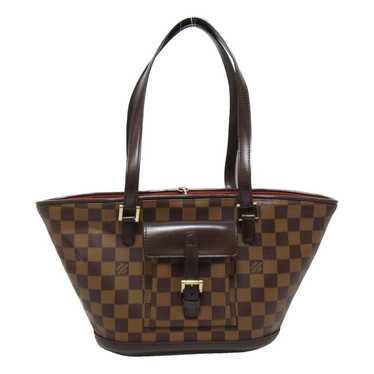 Louis Vuitton Manosque leather handbag