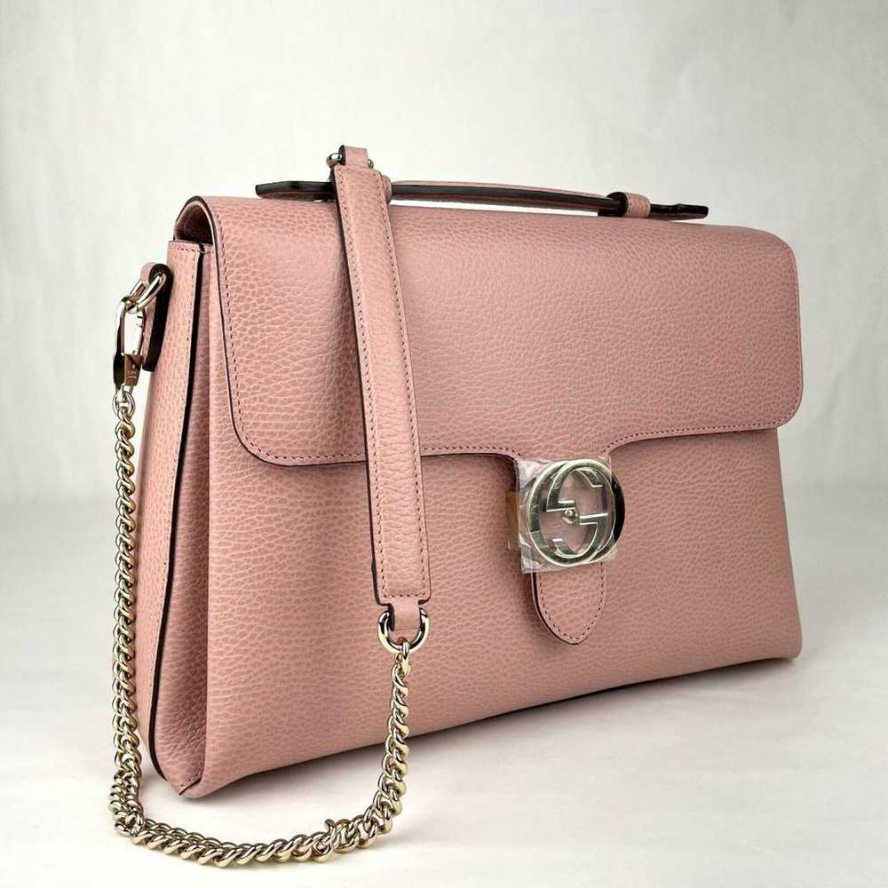 Gucci Interlocking leather handbag - image 2