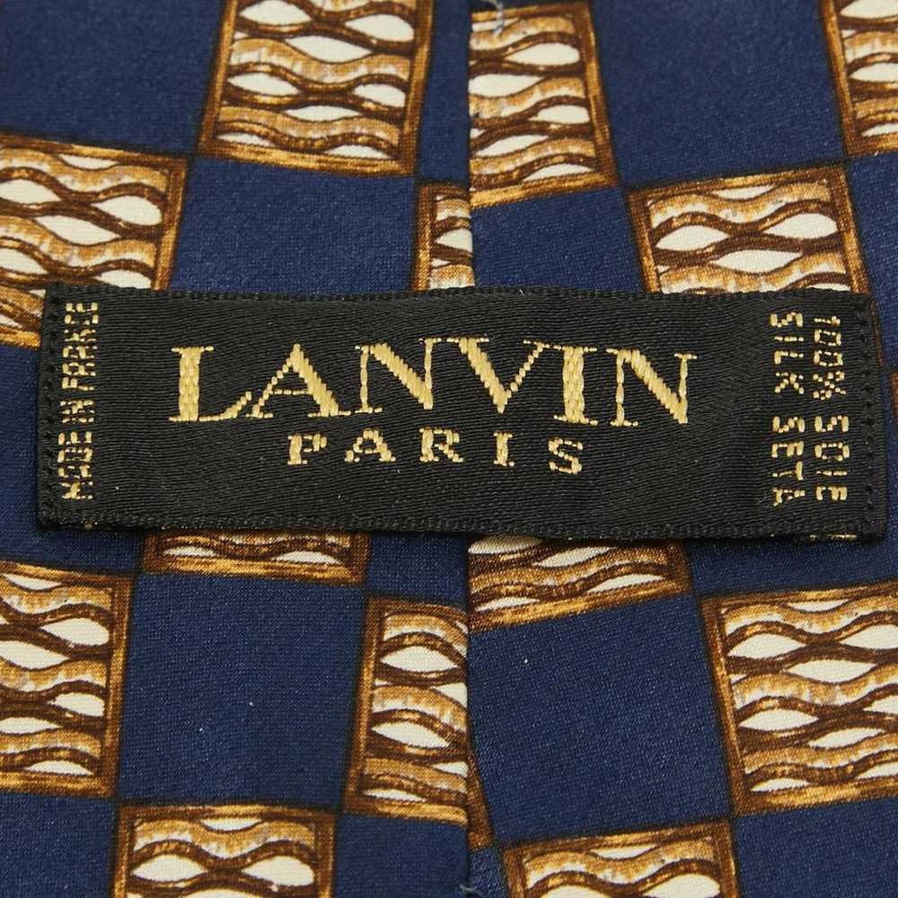 Lanvin Silk tie - image 3