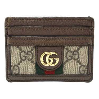 Gucci Ophidia vinyl card wallet