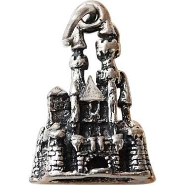 Sterling SLEEPING BEAUTY'S CASTLE Vintage Charm - 