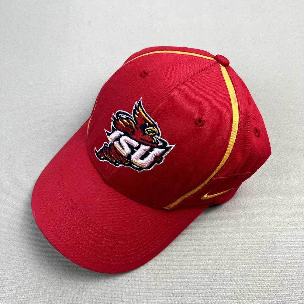 Nike Nike Iowa State University Hat Cap Red ISU C… - image 1