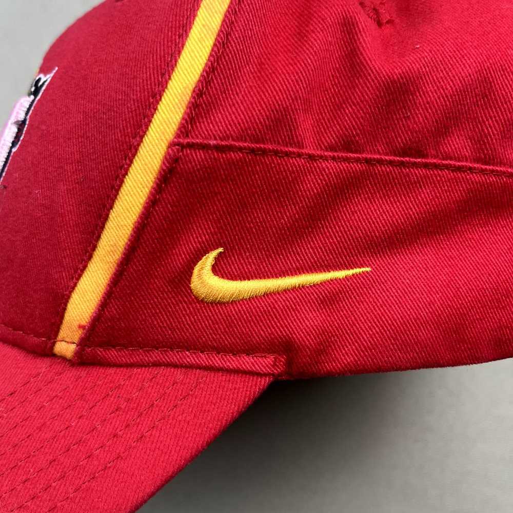 Nike Nike Iowa State University Hat Cap Red ISU C… - image 4