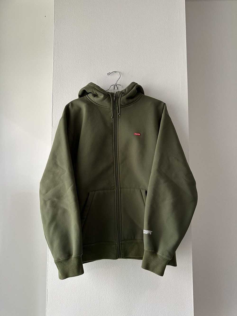 Supreme Windstopper Sherpa Lined Nylon Jacket - image 1