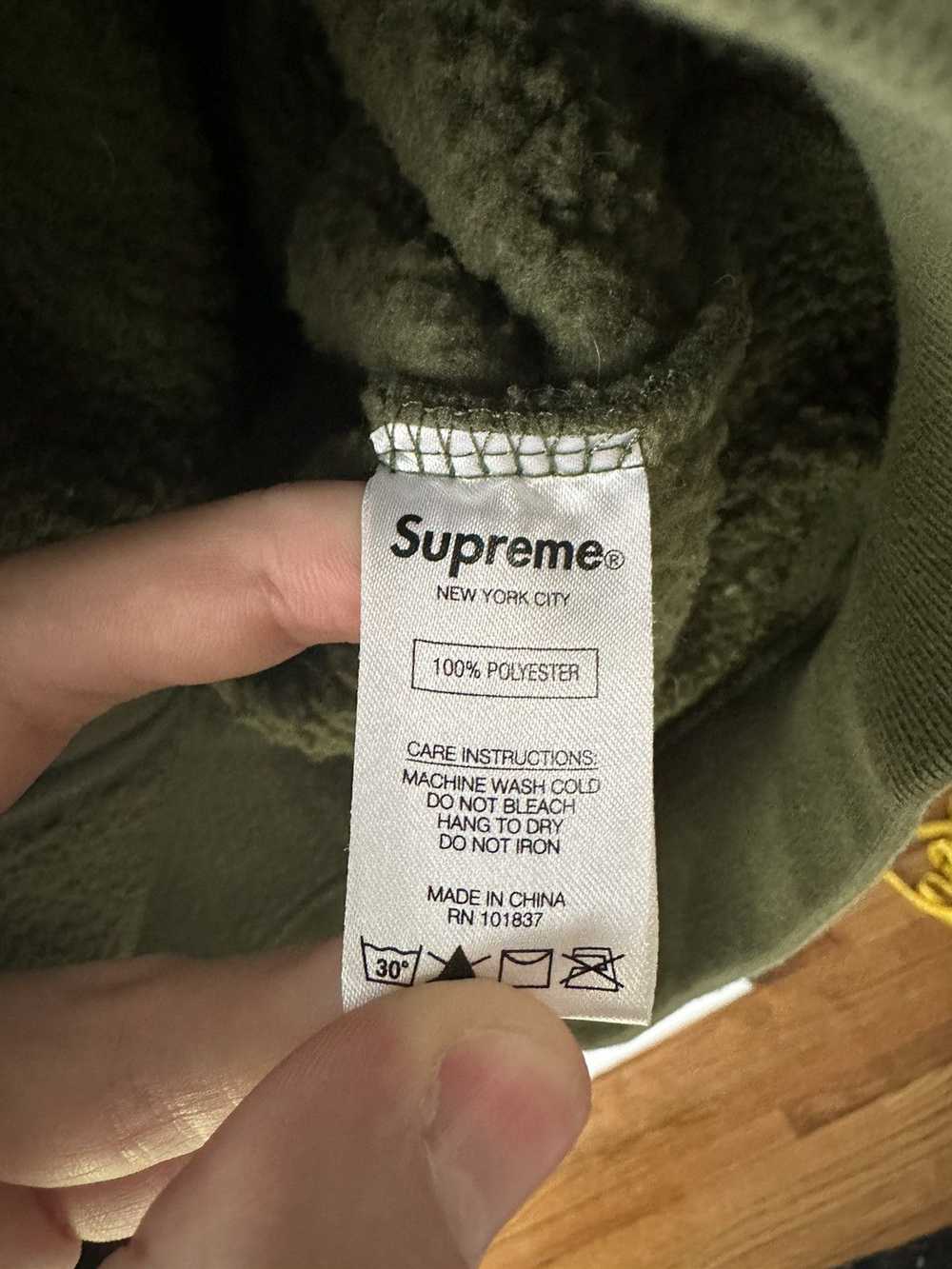 Supreme Windstopper Sherpa Lined Nylon Jacket - image 4